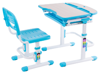 Детская парта-трансформер и удобный стул FunDesk Cura Blue