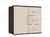Комод Мибелла 3 ящика 1 дверь