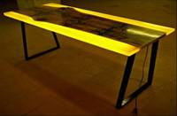 Дизайнерский стол с подсветкой